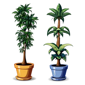 Potted Plant Clipart PNG 39