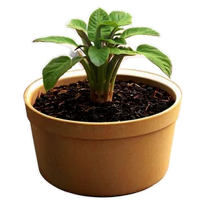 Potted Plant Labels PNG Amt PNG