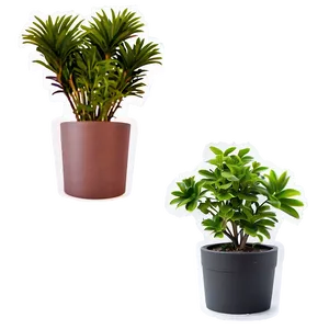 Potted Plant Labels PNG Vjw