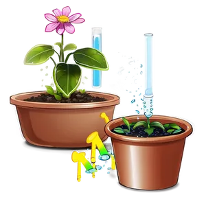 Potted Plant Watering Systems PNG 4 PNG