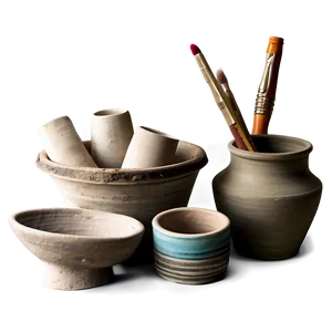 Pottery Studio Essentials Png 06132024 PNG image