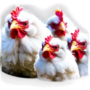 Poultry Farm Chickens PNG 31