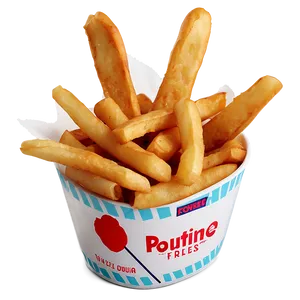 Poutine Fries Feast PNG Low