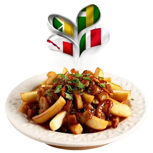 Poutine With Caramelized Onions Png 06252024 PNG image