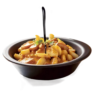 Poutine With Curry Sauce PNG Yrg18 PNG
