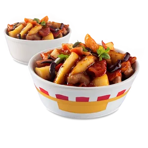 Poutine With Ratatouille Png 86 PNG image