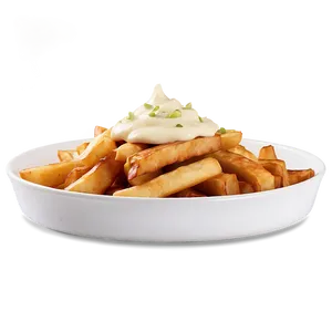 Poutine With Wasabi Mayo Png Mqc PNG image