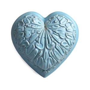 Powder Blue Heart PNG 13
