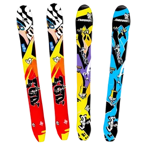 Powder Skis Png 12 PNG image