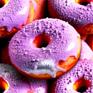 Powdered Donut PNG Tqv