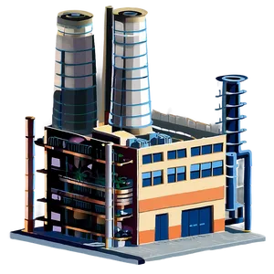 Power Plant A PNG image