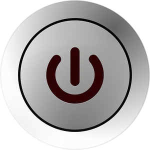 Power Symbol Button Design