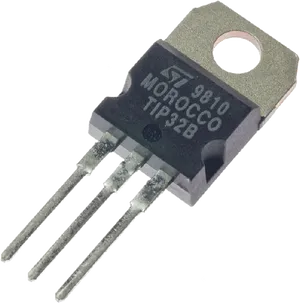 Power Transistor T I P32 B PNG image