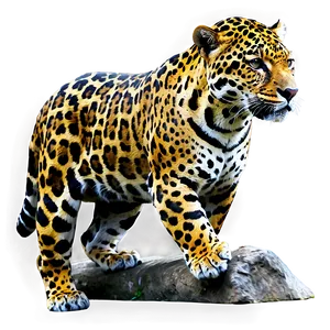 Powerful Jaguar PNG 14
