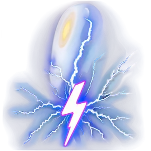 Powerful Lightning Bolt PNG Nmb8
