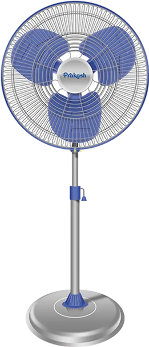 Prakash Brand Pedestal Fan PNG image