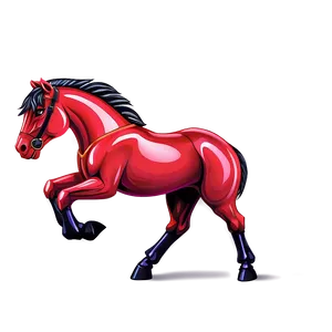 Prancing Horse Cartoon Png 55 PNG image