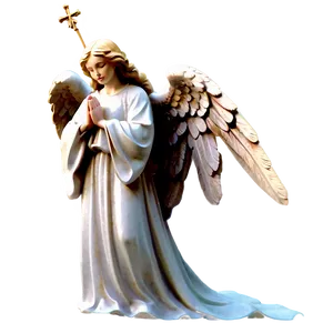 Praying Guardian Angel PNG Pda84 PNG