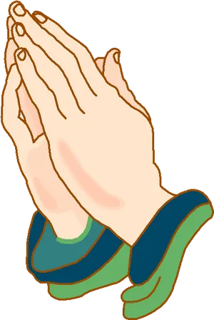 Praying_ Hands_ Illustration.png PNG image