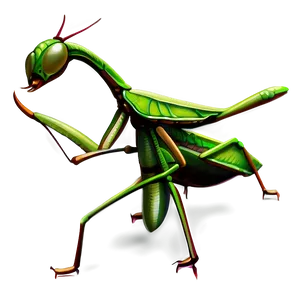 Praying Mantis Art PNG Hlh60 PNG