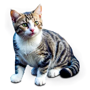 Precious Kitty Portrait PNG 06242024 PNG