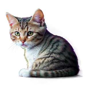 Precious Kitty Portrait PNG 96 PNG