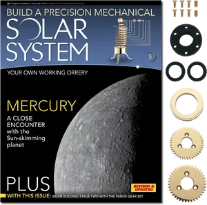 Precision Mechanical Solar System Mercury Edition PNG image