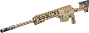 Precision Sniper Rifle Desert Camouflage PNG image