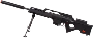 Precision Sniper Rifle Isolated