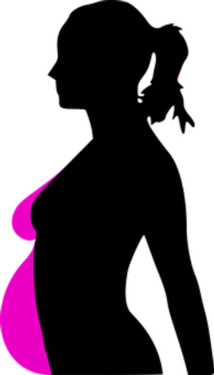 Pregnant Silhouette Art.jpg PNG image