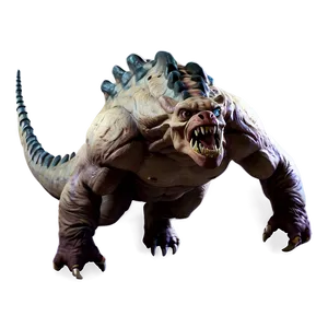 Prehistoric Cave Monster PNG 05232024