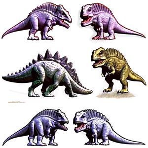 Prehistoric Dino Landscape PNG 42 PNG