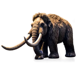 Prehistoric Wildlife Mammoth Png 63 PNG image