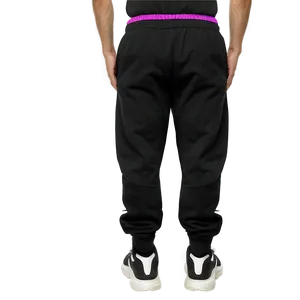 Premium Black Sweatpants Png 06132024 PNG image