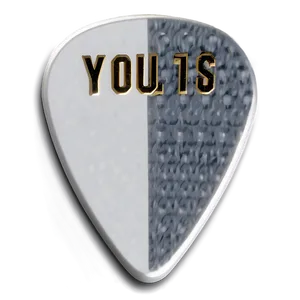 Premium Guitar Pick PNG Blf35