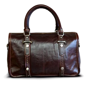 Premium Leather Briefcase PNG 80