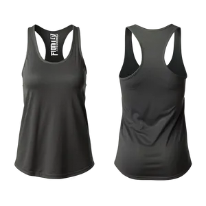 Premium Quality Black Tank Top PNG 6 PNG