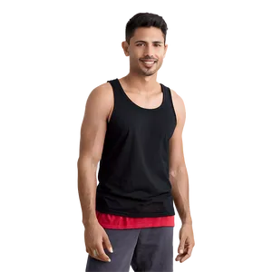 Premium Quality Black Tank Top PNG Pnk PNG