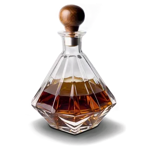 Premium Rum Decanter PNG Mkl