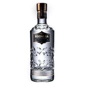 Premium Vodka Bottle Png 16 PNG image