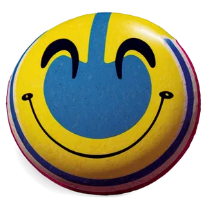 Preppy Smiley Face With Stripes Png 06202024 PNG image