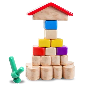 Preschool Building Blocks Png Svg PNG image