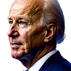 President Joe Biden Portrait Png 06212024 PNG image