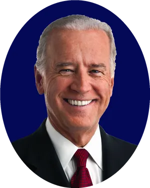 President Joe Biden Portrait PNG image