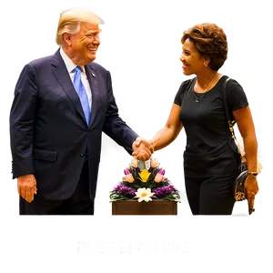 President Shaking Hands Png Fdu PNG image