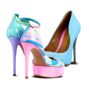 Pretty Pastel Heels Png 68 PNG image