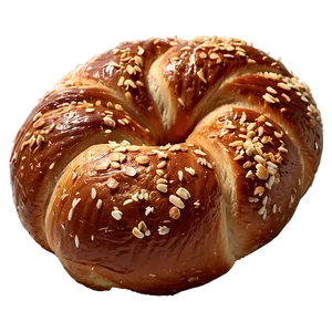 Pretzel Bread Twist PNG Yhn57