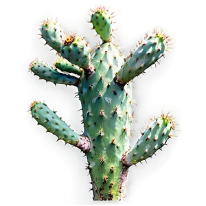 Prickly Pear On Branch Png 25 PNG image