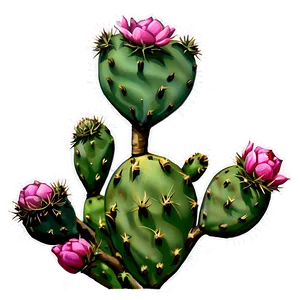 Prickly Pear With Thorns Png 88 PNG image