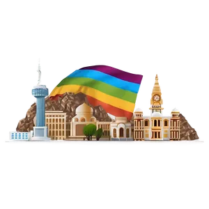 Pride Iconic Landmarks Png 50 PNG image